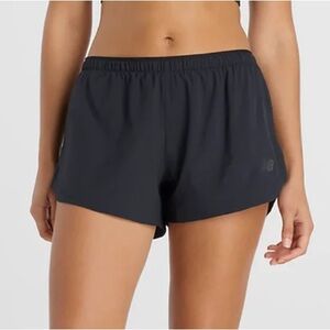 New Balance Women's Black Athletic Running Shorts